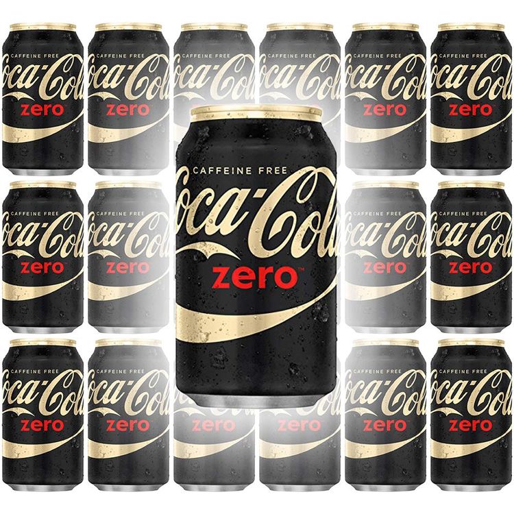 144 Cans of Coke Zero Caffeine Free